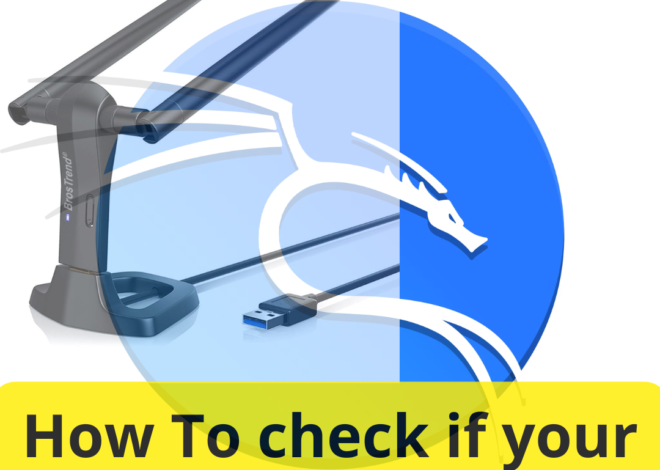 How To check if your Wi-Fi adapter is working in Kali Linux